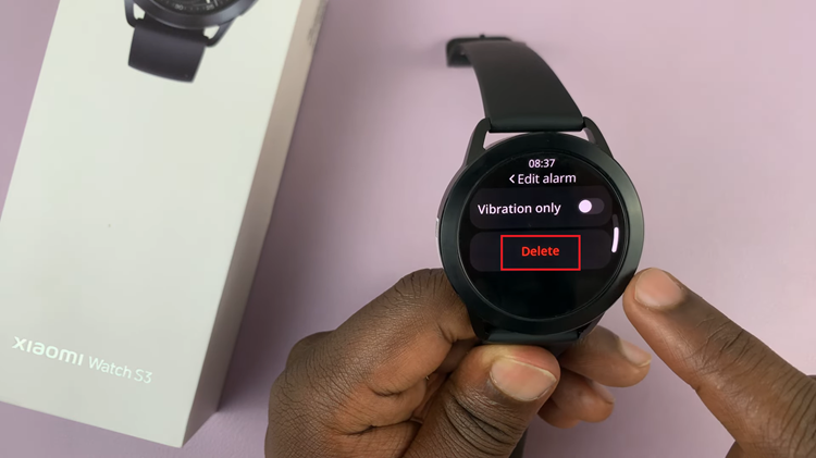 How To Delete An Alarm On Xiaomi Watch S3