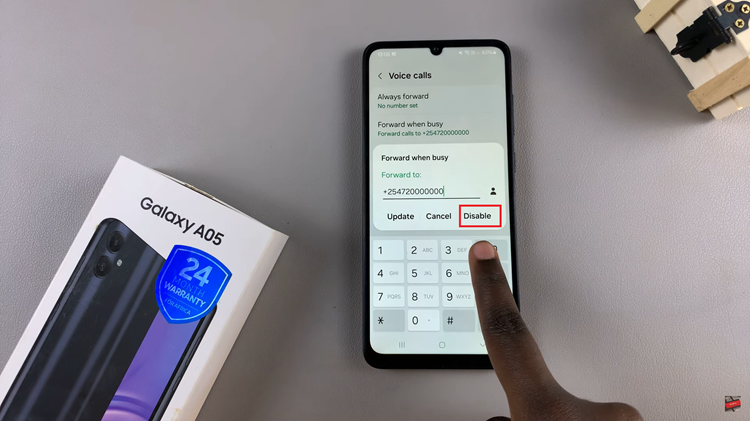 How To Disable Call Forwarding On Samsung Galaxy A05