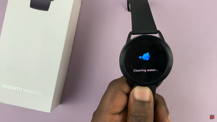 How To Eject Water From Xiaomi Watch S3