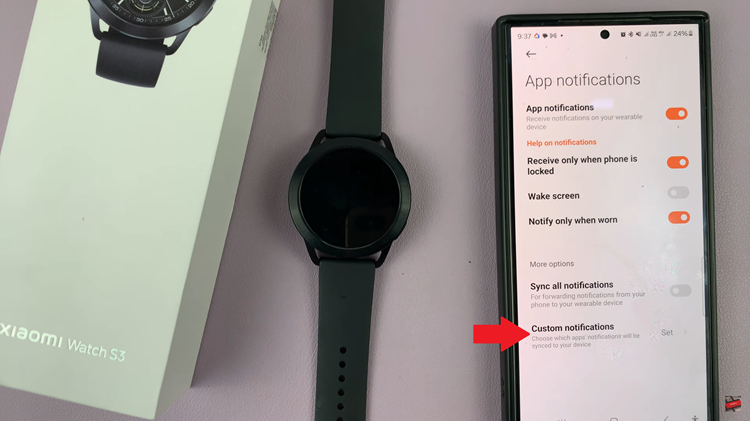 How To Enable & Disable App Notifications On Xiaomi Watch S3