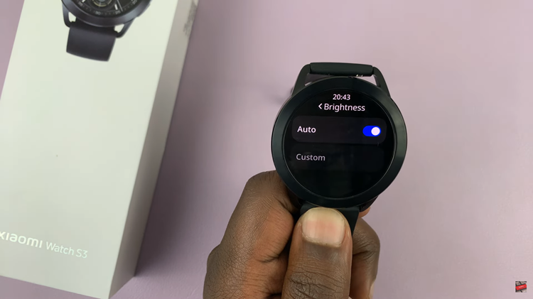 How To Enable & Disable Auto Screen Brightness On Xiaomi Watch S3