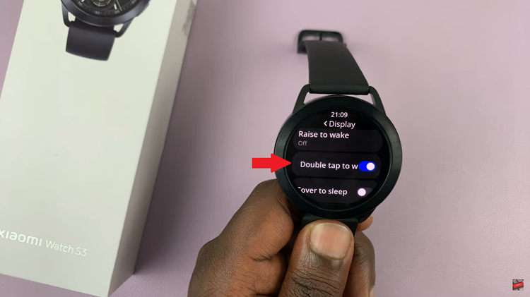 How To Enable & Disable Double Tap To Wake Screen On Xiaomi Watch S3