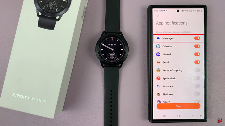 How To Enable & Disable Text Message Notifications On Xiaomi Watch S3