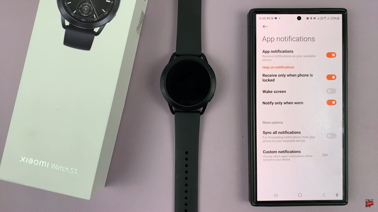How To Enable & Disable Text Message Notifications On Xiaomi Watch S3