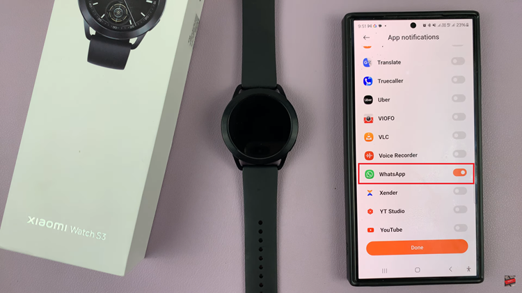 How To Enable & Disable WhatsApp Notifications On Xiaomi Watch S3