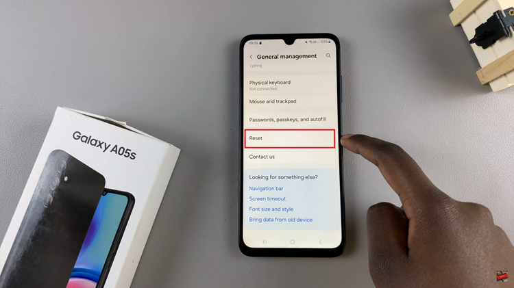 How To Reset Network Settings On Samsung Galaxy A05s