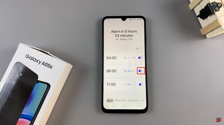 How To Turn OFF & Delete Alarm On Samsung Galaxy A05s
