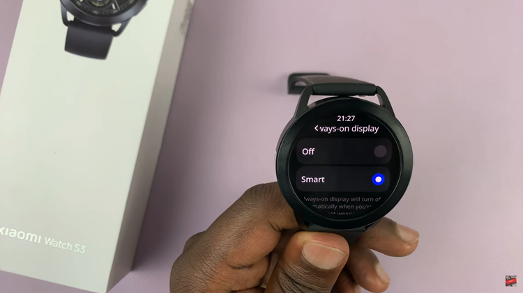 How To Turn ON & OFF Always On Display On Xiaomi Watch S3