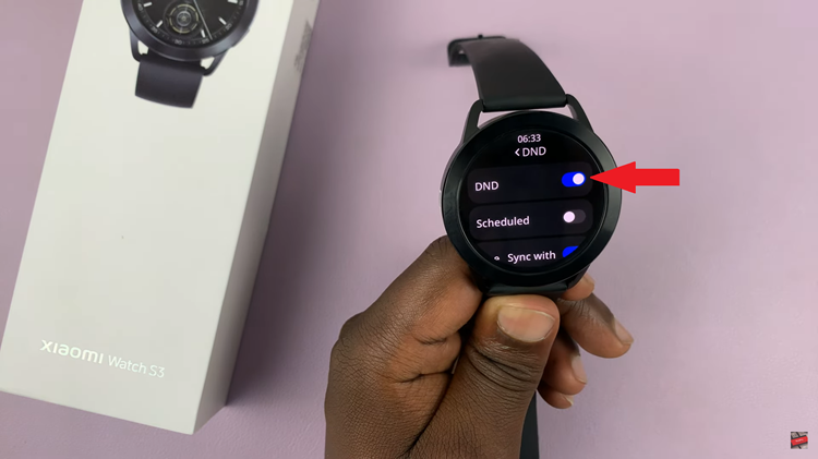 How To Turn ON & OFF Do Not Disturb Mode On Xiaomi Watch S3