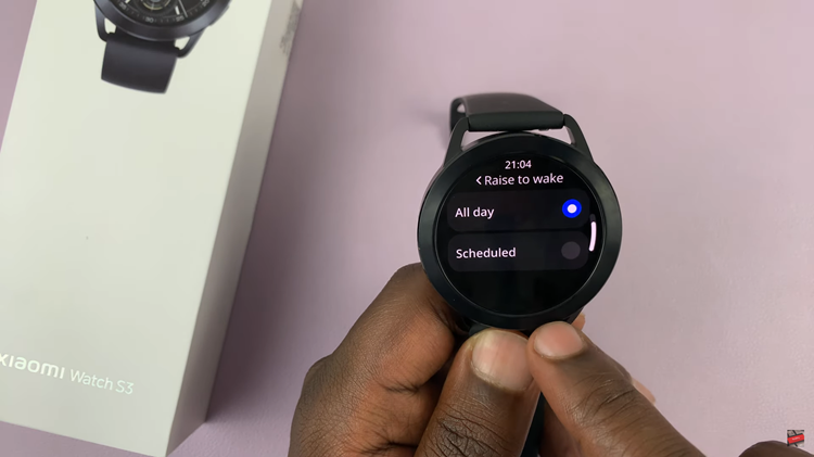 How To Turn ON 'Raise Wrist To Wake' Screen On Xiaomi Watch S3