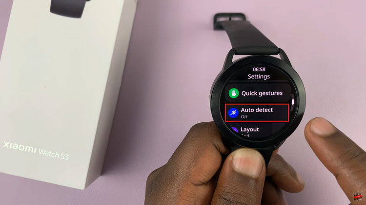 How To Turn ON Workout 'Auto Detect' On Xiaomi Watch S3