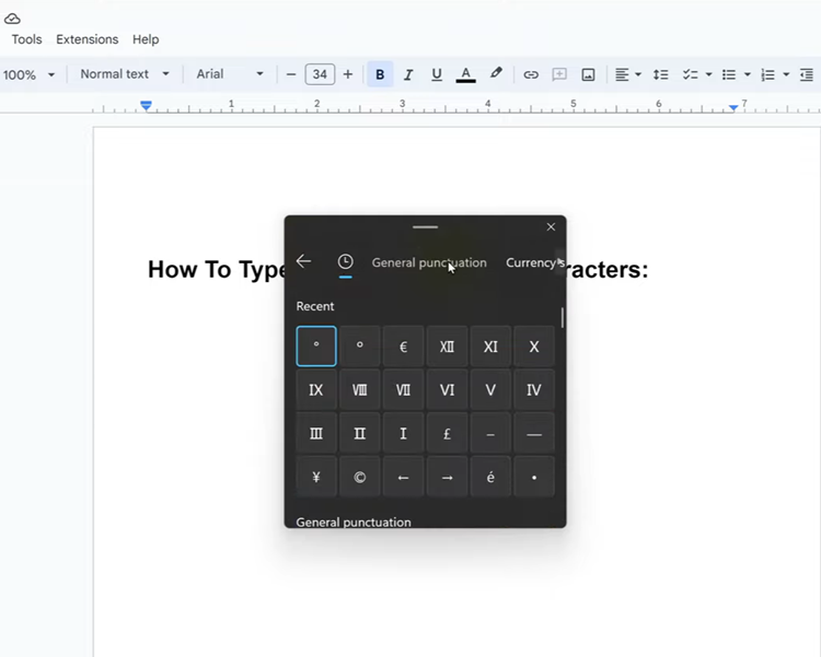 How To Type Symbols & Special Characters In Windows