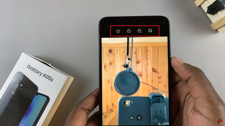 How To Use Camera Timer On Samsung Galaxy A05s