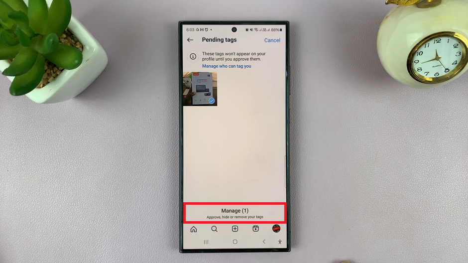 How To Manually Approve Tags On Instagram