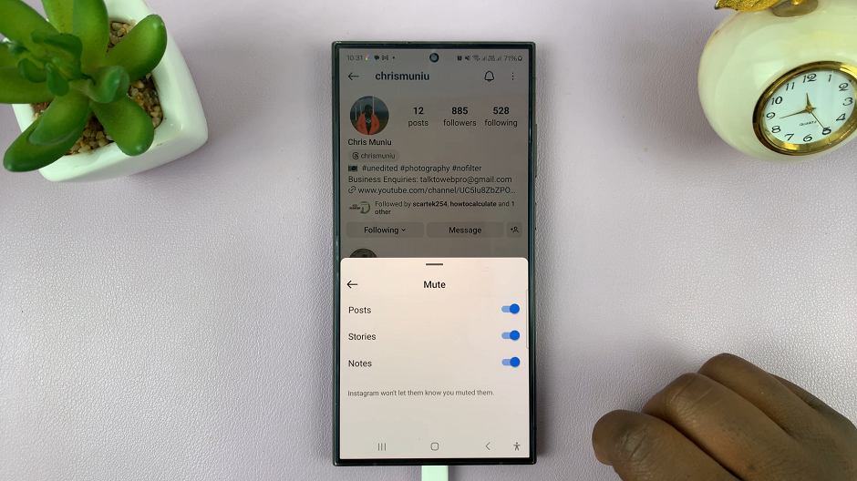 Mute Someone On Instagram