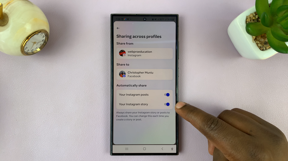 How To Allow Instagram From Sharing Your Stories To Facebook