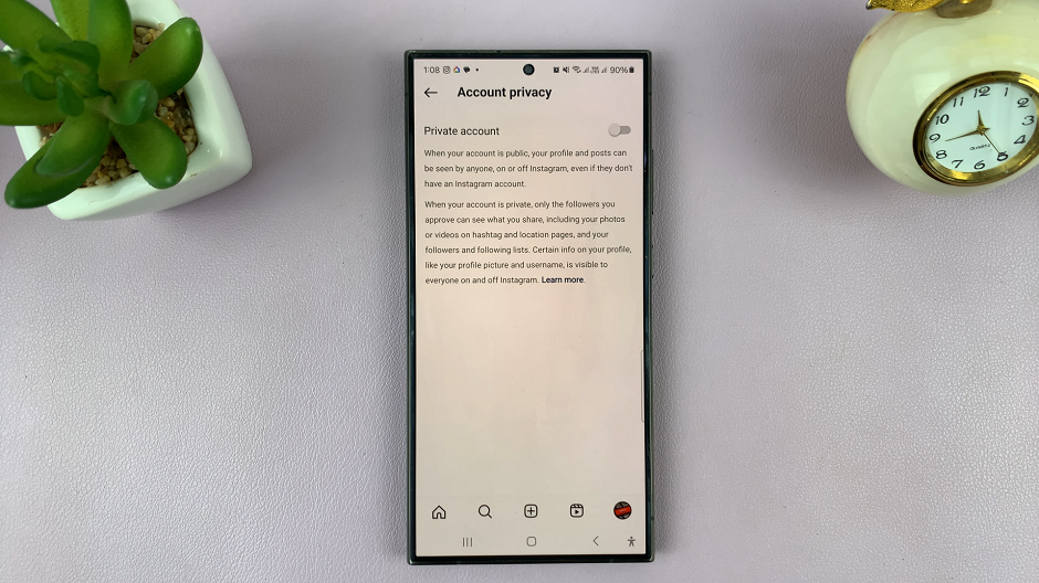 How To Make Instagram Account Private