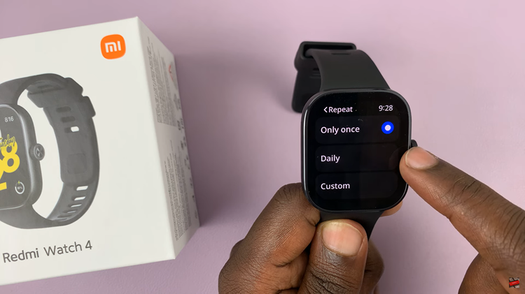 Set Alarm On Redmi Watch 4