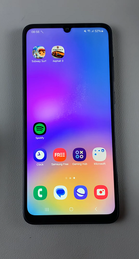 How To Create Folders On Home Screen Of Samsung Galaxy A05