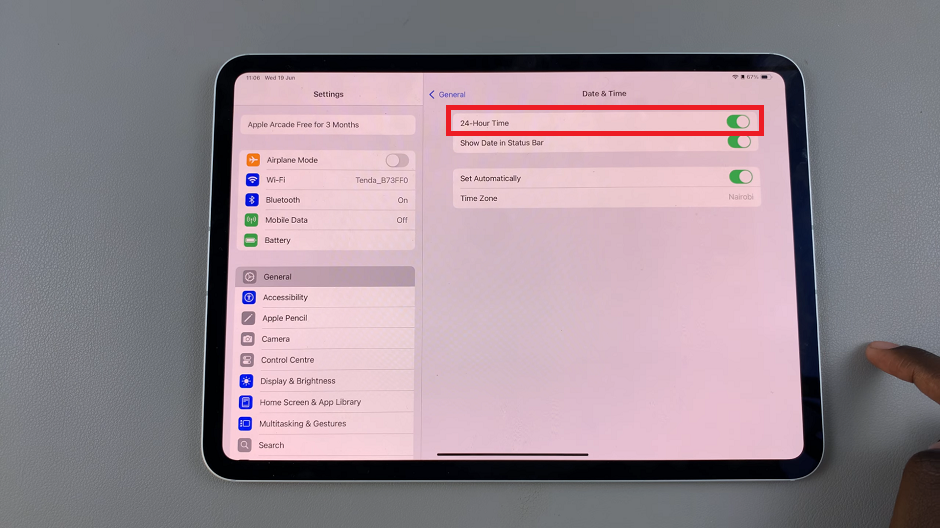 How To Switch Between 12-Hour & 24-Hour Time System On iPad