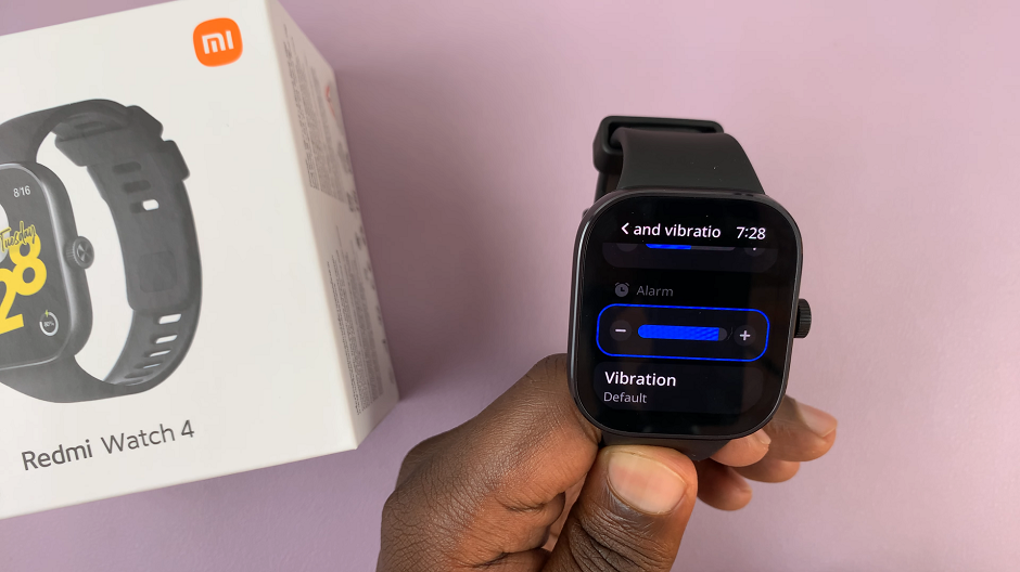 Adjust Alarm Volume On Redmi Watch 4