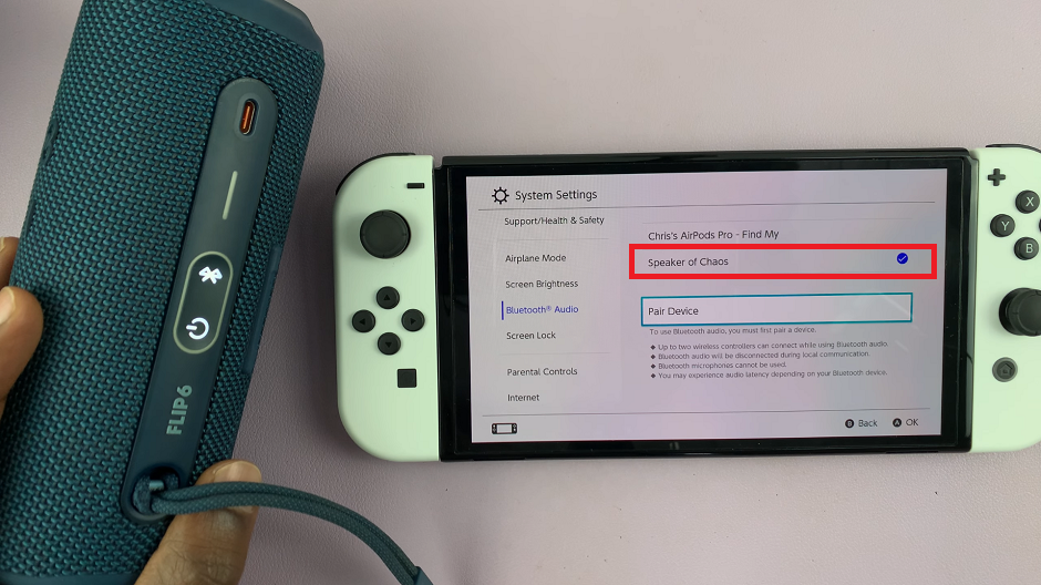 How To Pair Bluetooth Speaker To Nintendo Switch