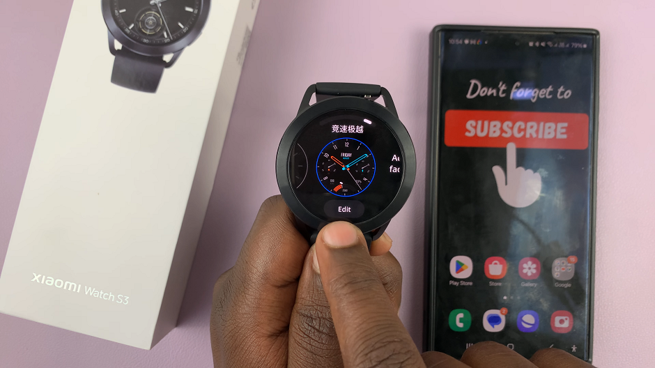 How To Edit (Customize) Watch Face On Xiaomi Watch S3