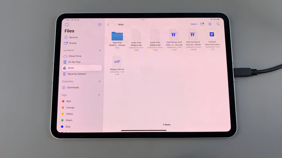 How To Add Google Drive To Files App On iPad
