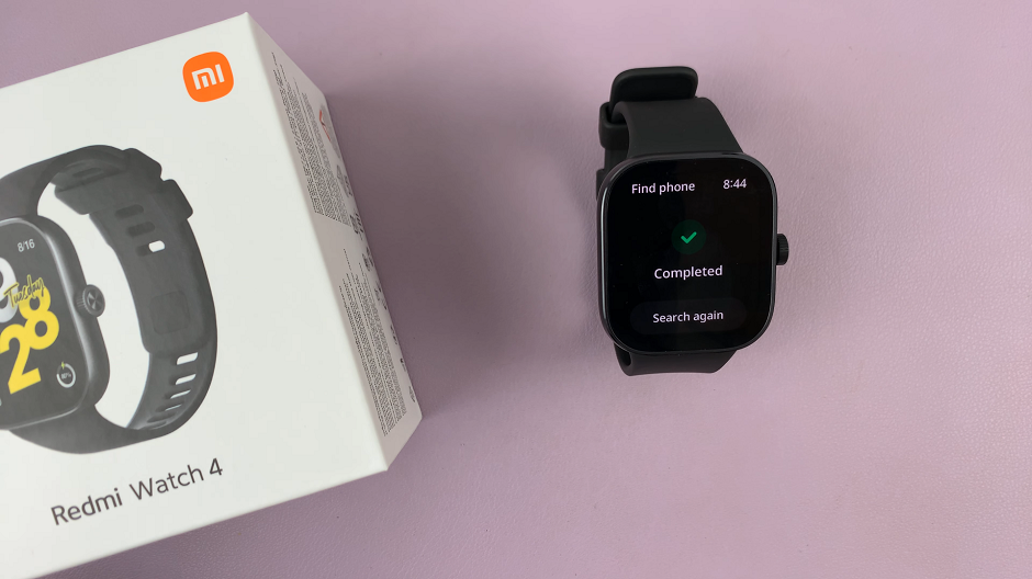 How To 'Find My Phone' Using Redmi Watch 4