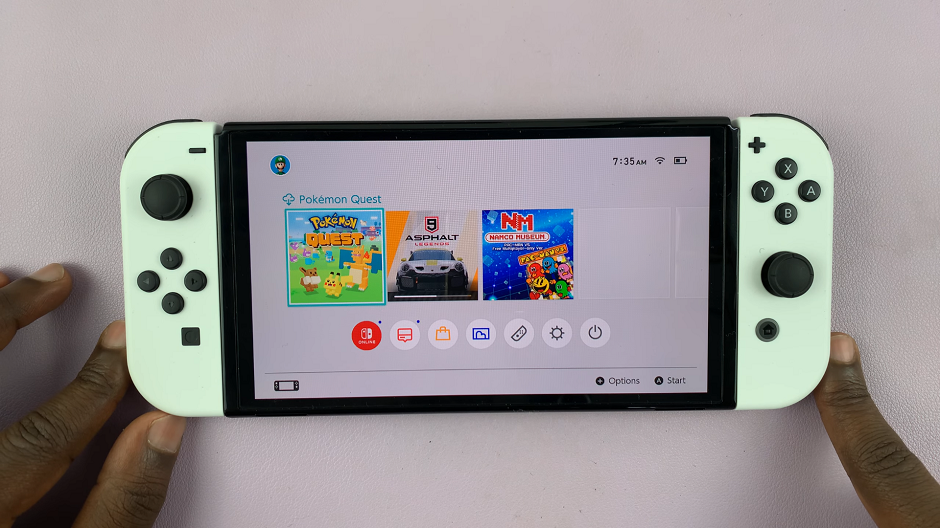 Cómo eliminar el ícono del juego en la pantalla de inicio de Nintendo Switch