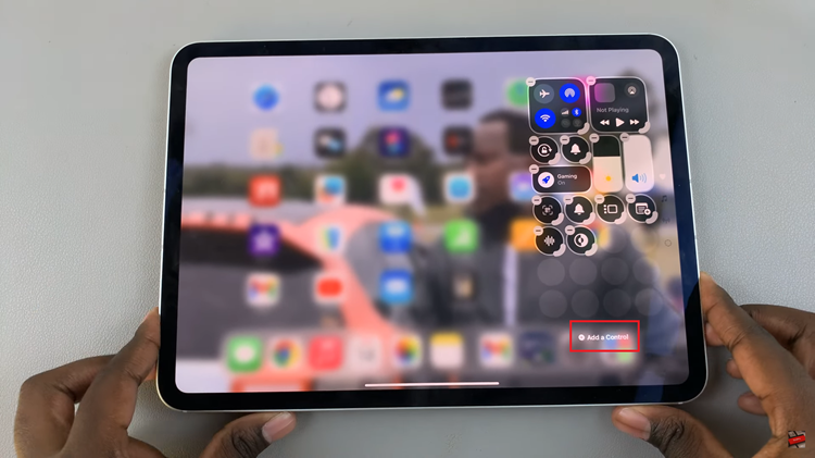 How To Add New Control Center Page On iOS 18 iPad
