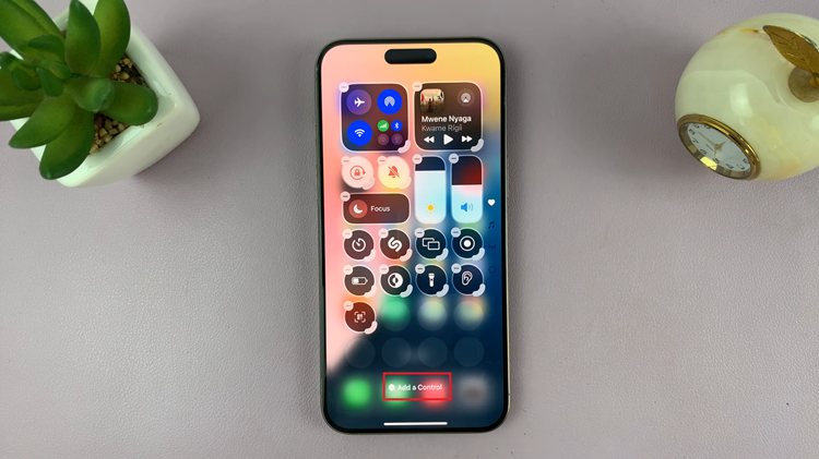 How To Add & Remove App Icons On Control Center On iOS 18