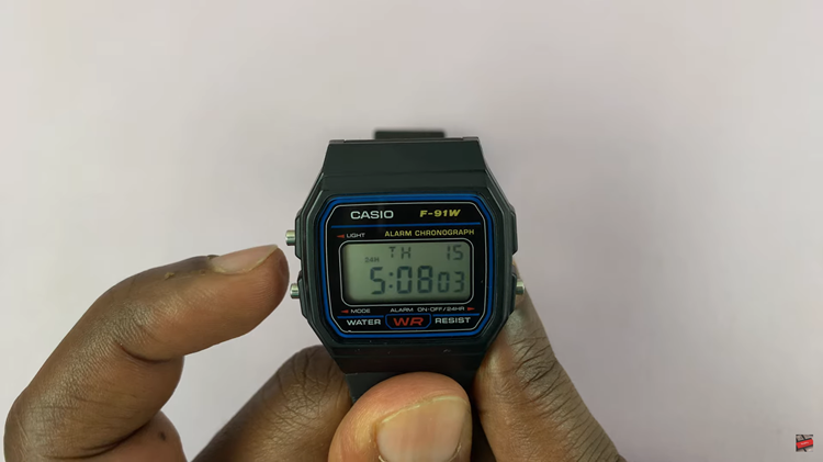 How To Change Date On Casio F-91W