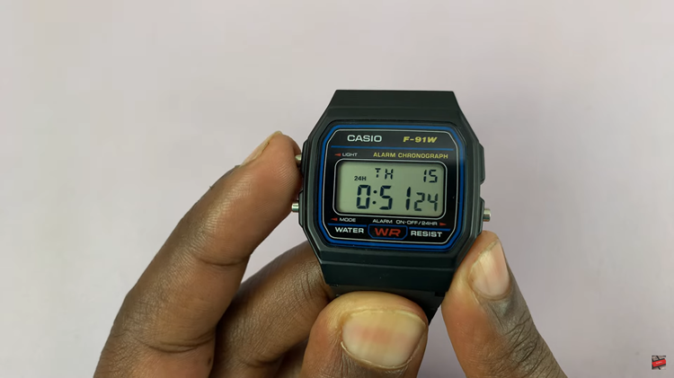 How To Change Time On Casio F-91W