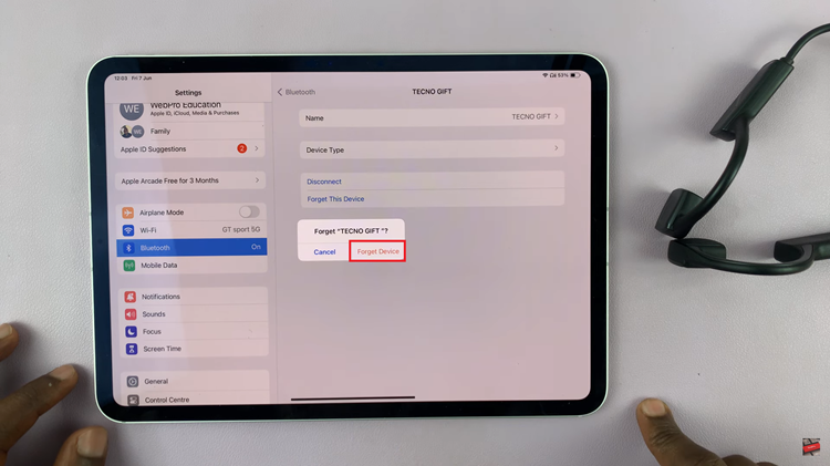 How To Disconnect & Unpair Bluetooth Devices From M4 iPad Pro