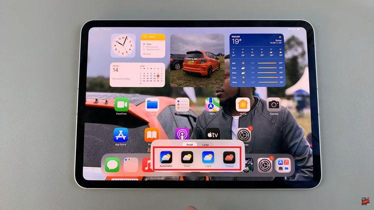 How To Enable Dark Mode App Icons On iOS 18 iPad