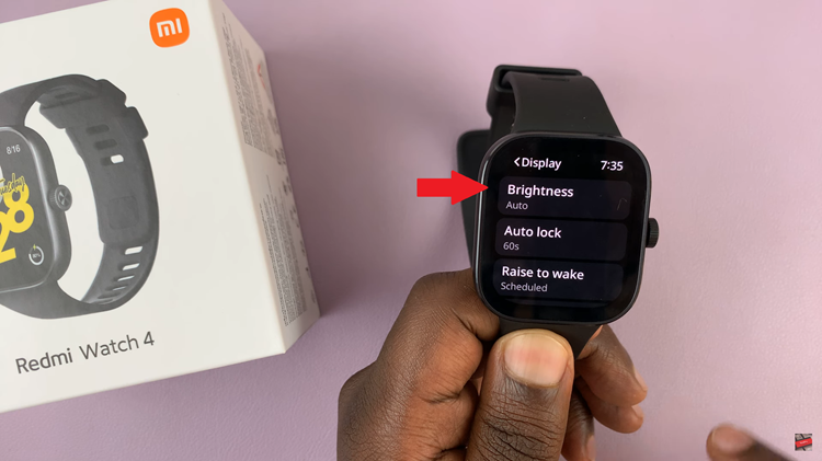 How To Enable & Disable Auto Screen Brightness On Redmi Watch 4