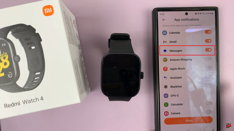How To Enable & Disable Message Notifications On Redmi Watch 4