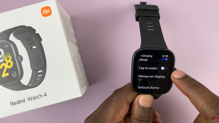How To Enable & Disable ‘Tap To Wake’ On Redmi Watch 4