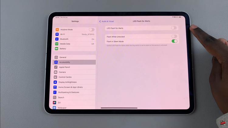 How To Enable LED Flash Alerts On iPad