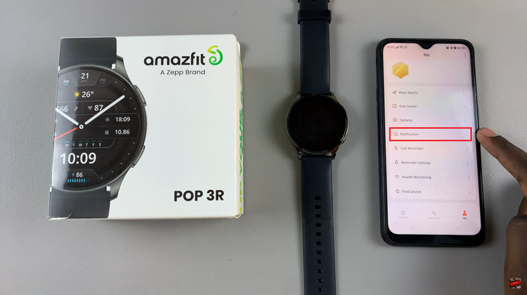 How To Enable Message Notifications On Amazfit Pop 3R