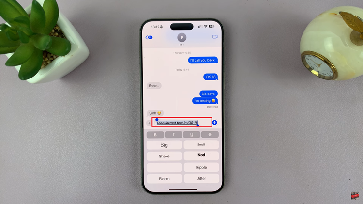 How To Format & Add Text Effects To Messages On iOS 18