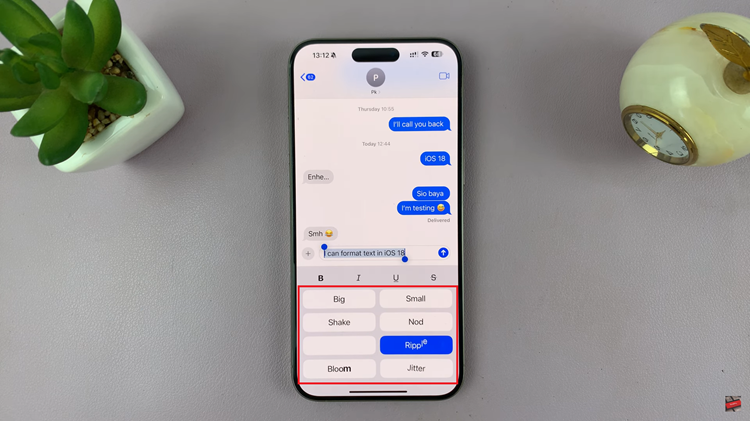 How To Format & Add Text Effects To Messages On iOS 18