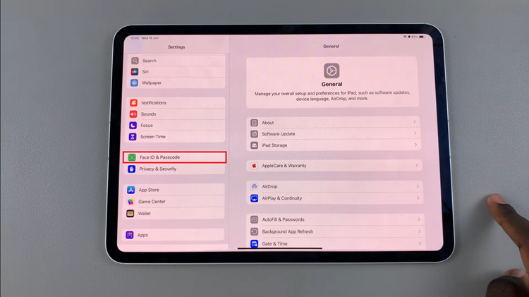 How To Reset Face ID On iPad