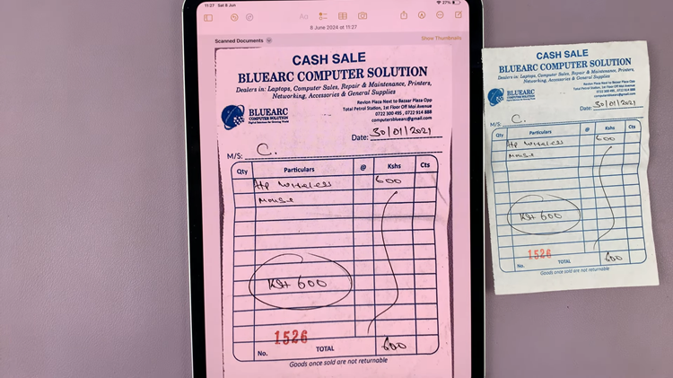 How To Scan Documents On M4 iPad Pro