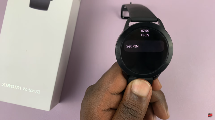 How To Set PIN On Xiaomi Watch S3