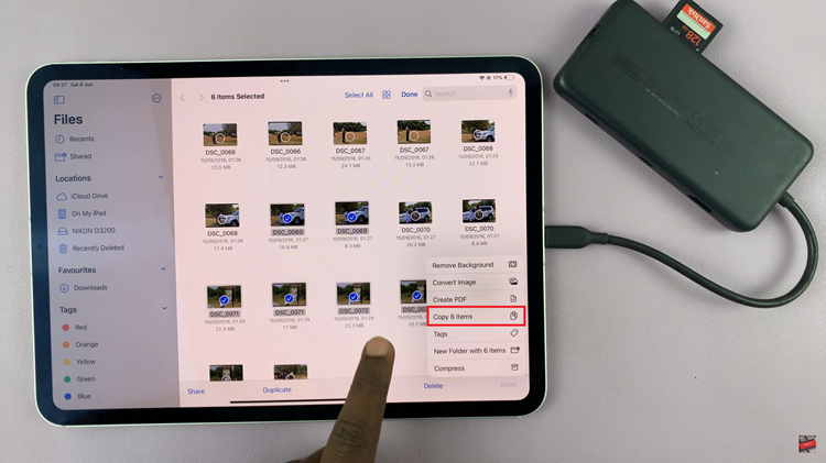 How To Transfer Photos & Videos From SD Card To M4 iPad Pro