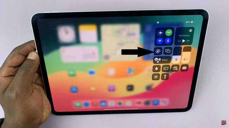 How To Turn OFF Screen Auto Rotate On M4 iPad Pro