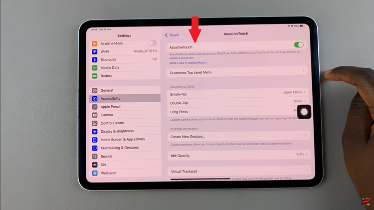 How To Turn ON Assistive Touch On iPad