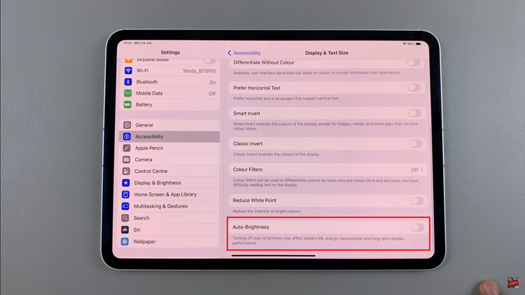 How To Turn ON & OFF Automatic Screen Brightness On iPad